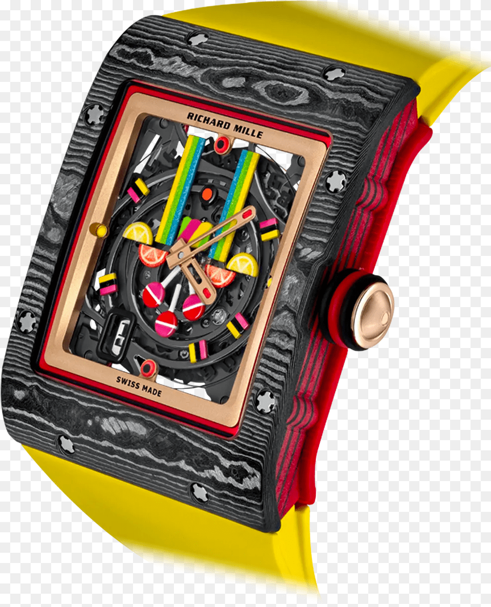 Richard Mille Bonbon Watch, Arm, Body Part, Person, Wristwatch Png Image