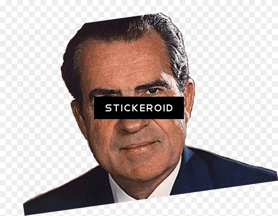 Richard Nixon Close Up, Male, Adult, Face, Portrait Free Png Download