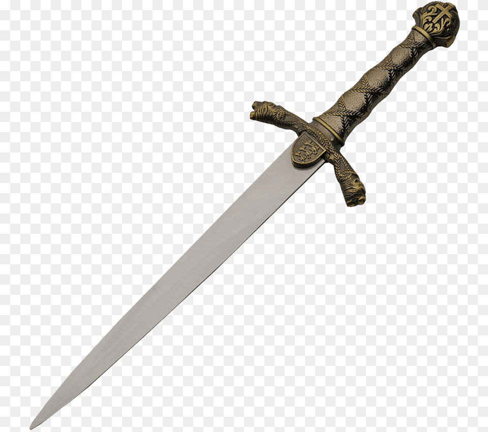 Richard The Lionheart Dagger Renaissance Knife, Blade, Sword, Weapon Free Transparent Png