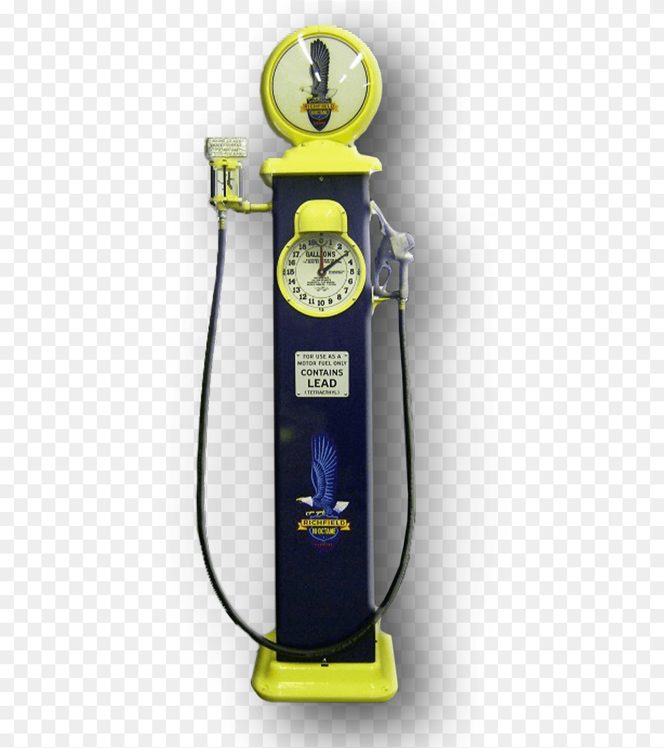 Richfield 1929 Clock Face Gas Pump, Gas Pump, Machine, Animal, Bird Free Transparent Png