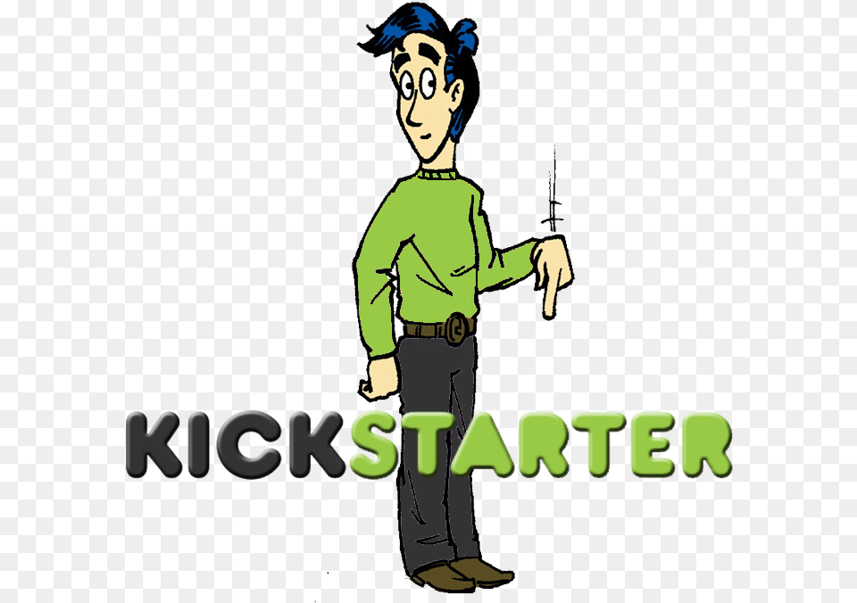 Richie And Kickstarter Logo Kickstarter Logo, Person, People, Boy, Child Free Png
