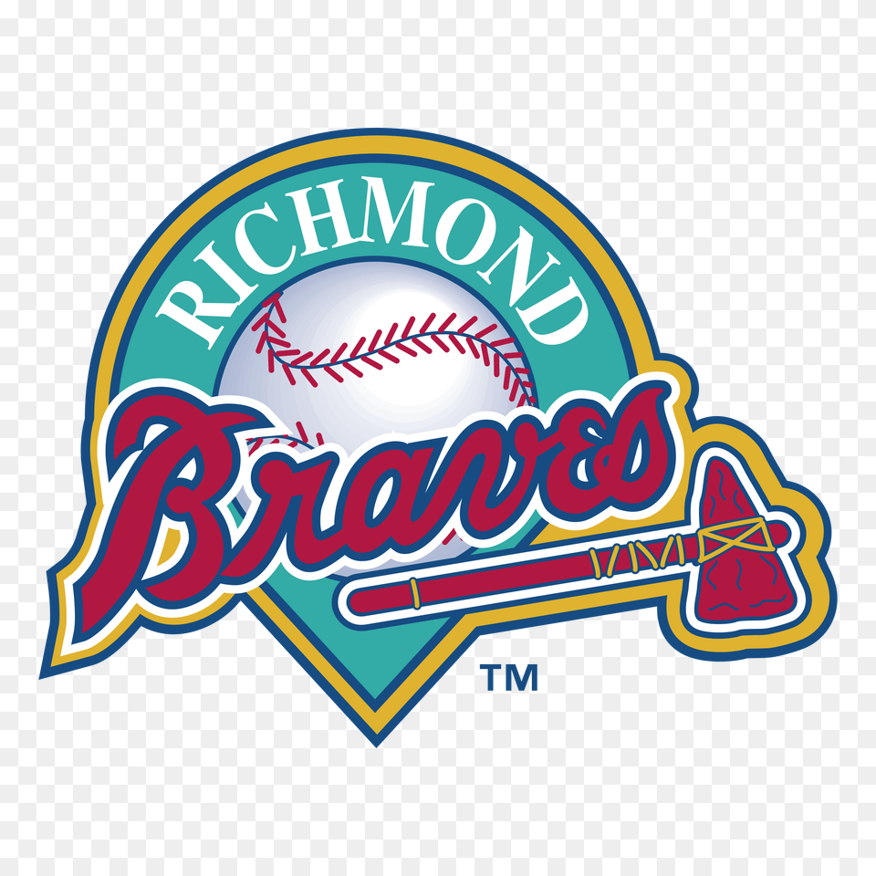 Richmond Braves Logo Vector, Ball, Baseball, Baseball (ball), Sport Free Transparent Png