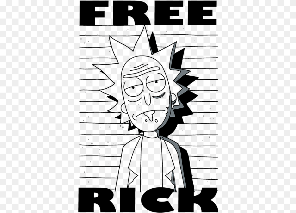 Rick, Art, Silhouette, Person Free Transparent Png