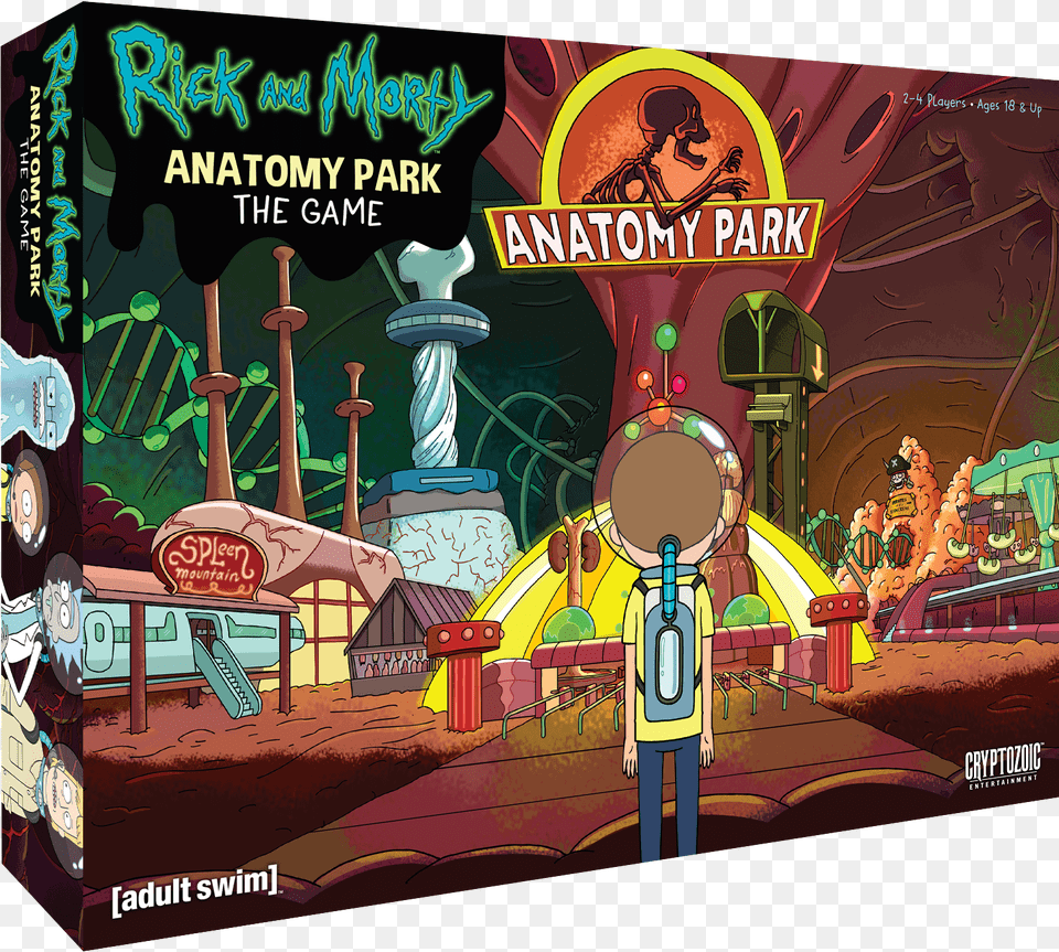 Rick Amp Morty Anatomy Park, Book, Comics, Publication, Baby Png