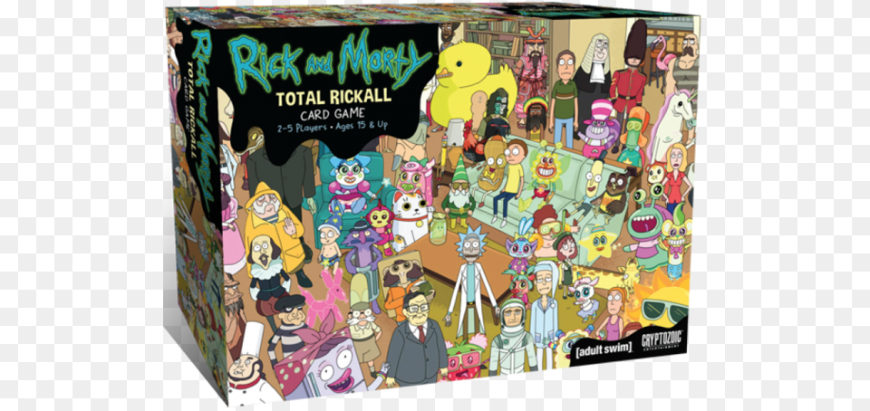 Rick Amp Morty Cryptozoic Entertainment Rick And Morty Total Rickall, Publication, Book, Comics, Person Png