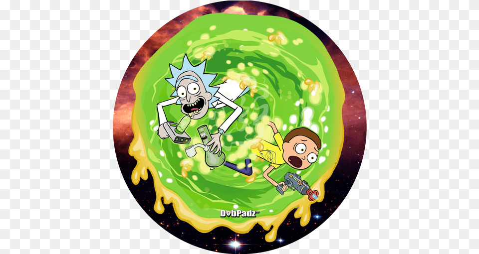 Rick Amp Morty Wax Portal Dabpadz Rick And Morty Portal Bong, Baby, Person Free Transparent Png