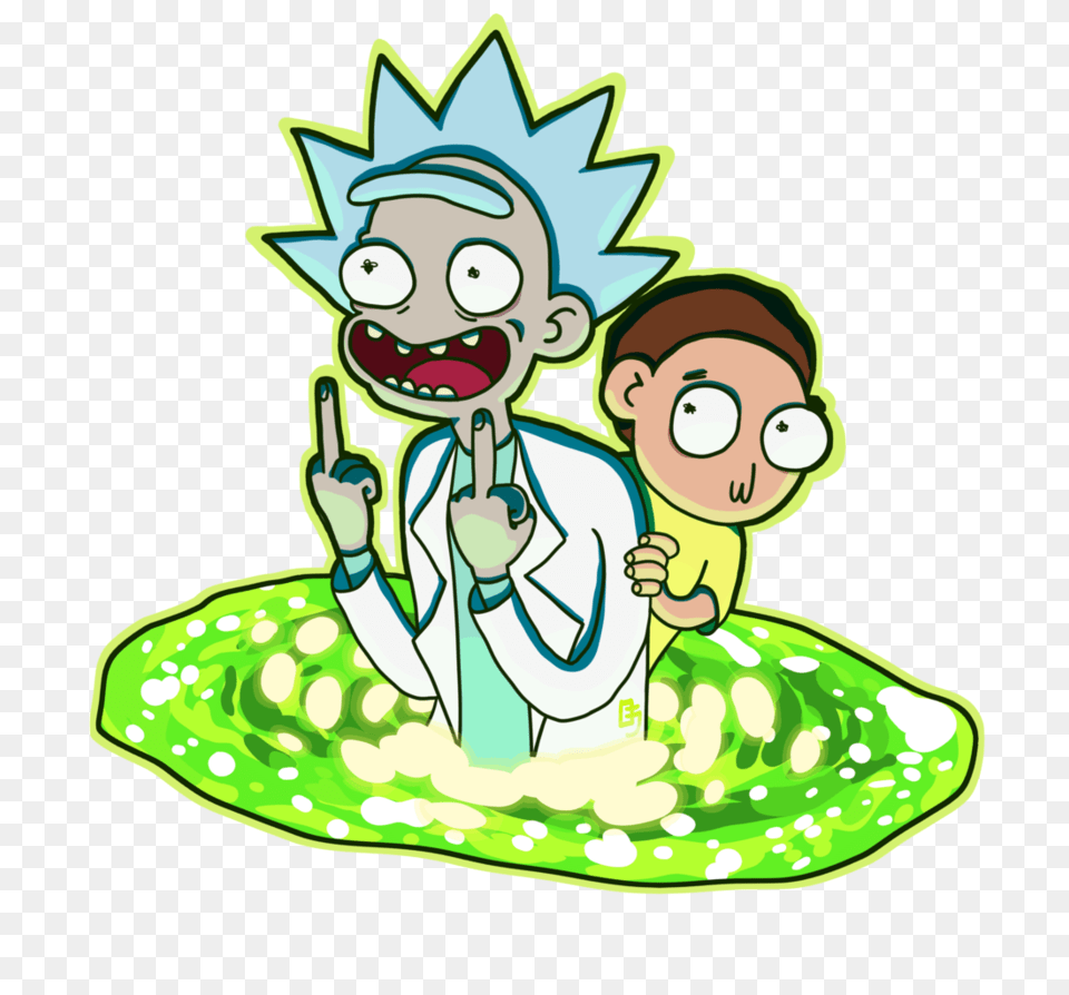 Rick And Morty, Face, Head, Person, Baby Png