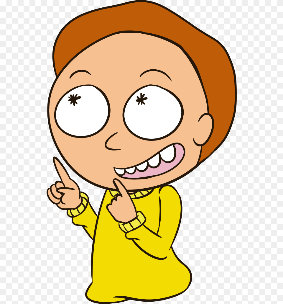 Rick And Morty, Baby, Person, Cartoon, Face Png Image