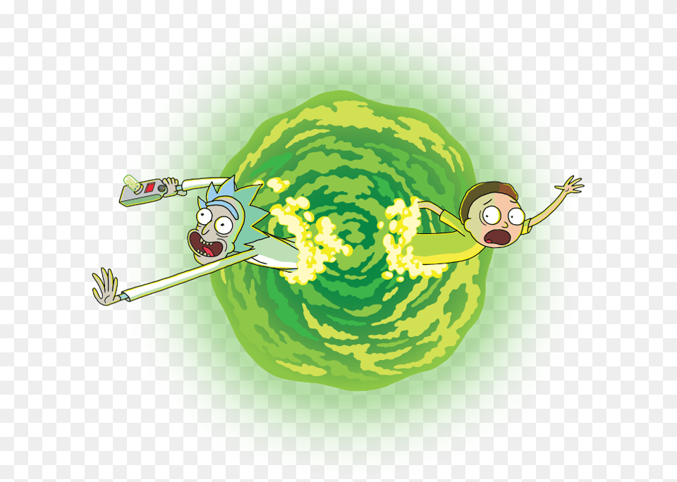 Rick And Morty, Green, Person, Face, Head Free Transparent Png