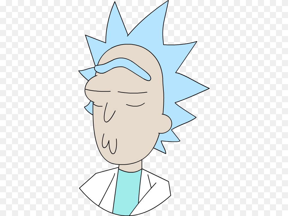 Rick And Morty, Art, Face, Head, Person Png Image