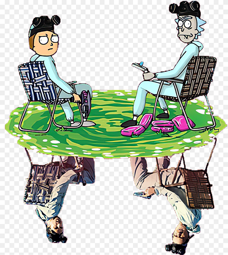 Rick And Morty Breaking Bad T Shirt Png