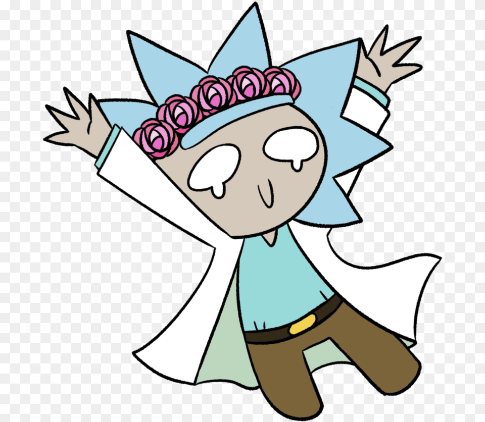 Rick And Morty Cartoon, Baby, Person, Face, Head Png Image