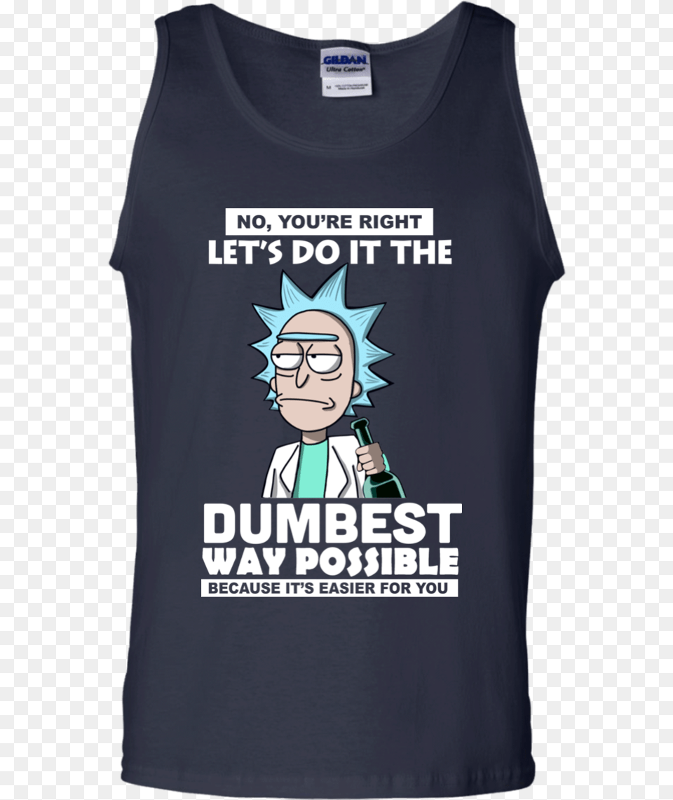Rick And Morty Cartoon, Clothing, T-shirt, Person, Tank Top Free Transparent Png