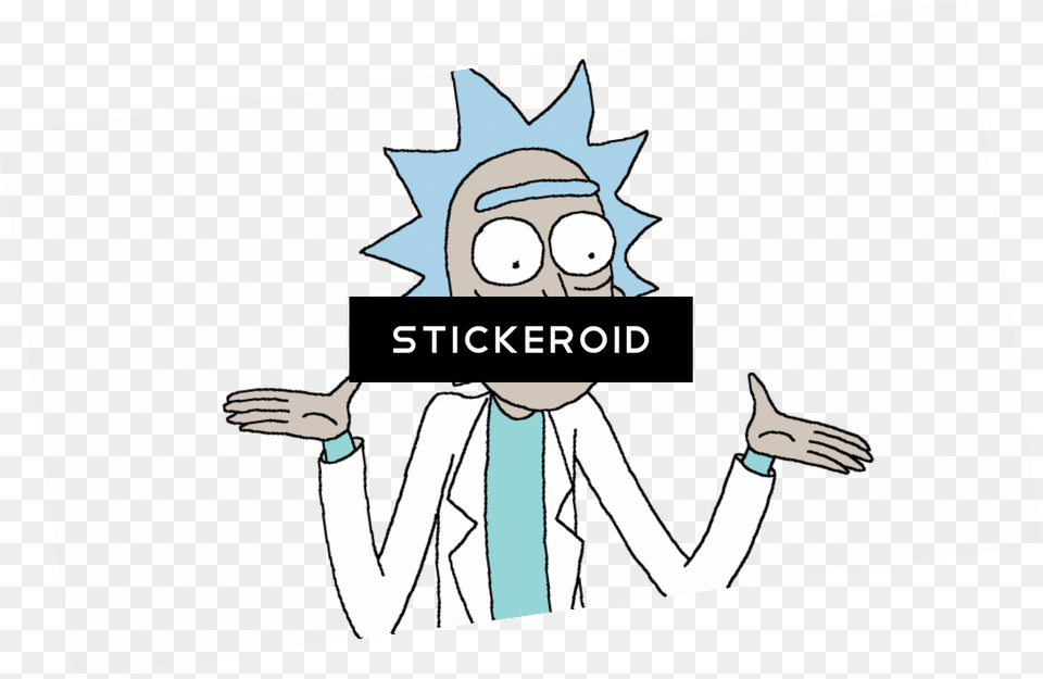 Rick And Morty Cartoon, Book, Comics, Person, Publication Png Image