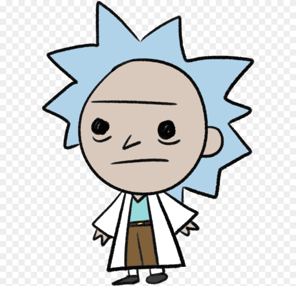 Rick And Morty Chibi Rick And Morty, Baby, Clothing, Coat, Person Free Transparent Png