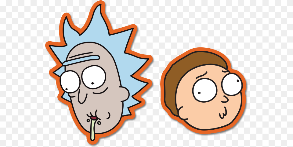 Rick And Morty Clipart, Face, Head, Person, Baby Free Transparent Png