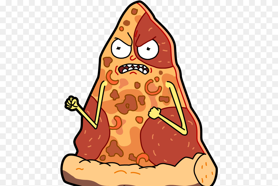 Rick And Morty Clipart Buff Pocket Mortys Pizza Morty, Food, Baby, Person, Sweets Free Transparent Png