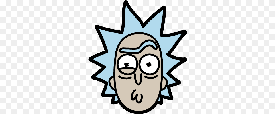 Rick And Morty Clipart Rick Head Rick And Morty Hd Stickers, Photography, Face, Person, Portrait Png