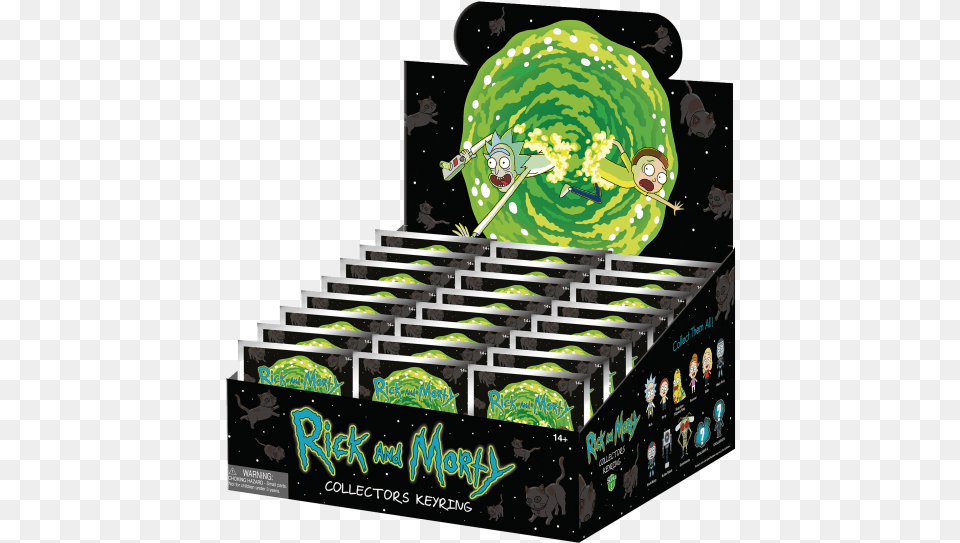 Rick And Morty Collectors Keyring, Food, Fruit, Plant, Produce Free Transparent Png