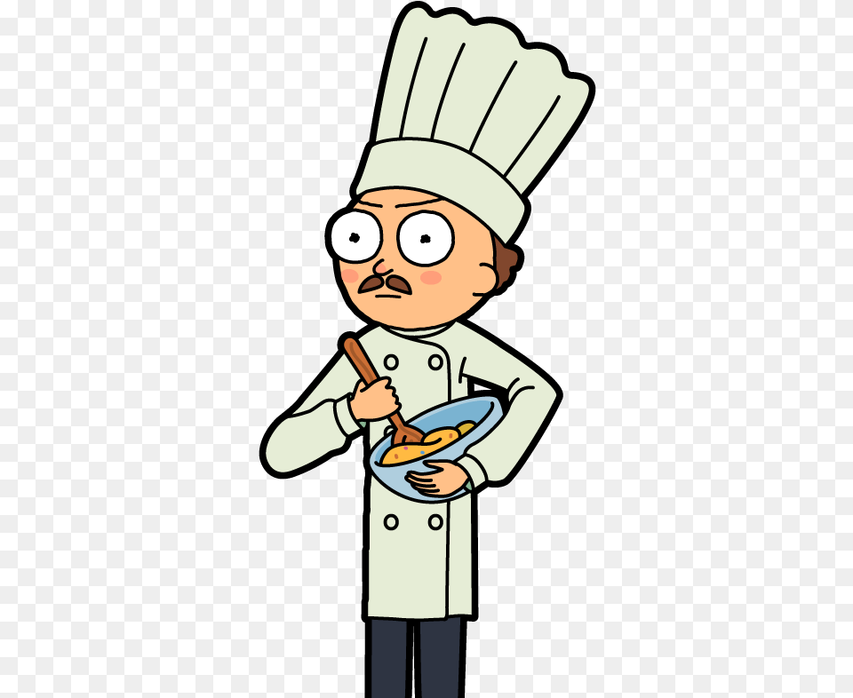 Rick And Morty Cooking, Baby, Person, Cutlery, Face Free Png