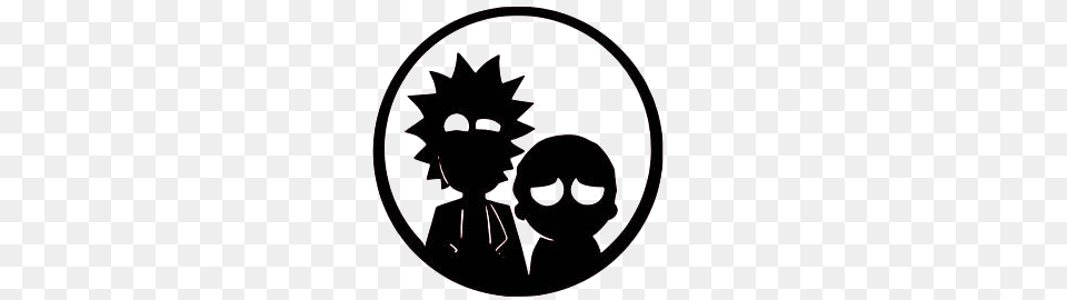 Rick And Morty Decal Decals Rick And Morty, Logo, Stencil Free Transparent Png