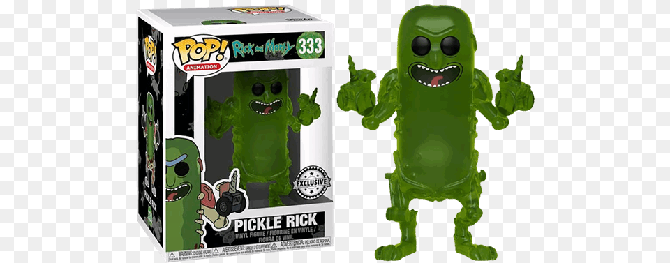 Rick And Morty Funko Pop Animation Rick And Morty Pickle Rick, Alien, Green, Gas Pump, Machine Free Png Download