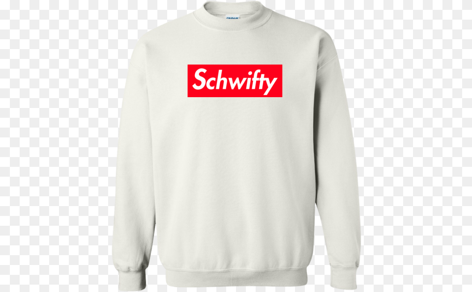 Rick And Morty Get Schwifty Supreme Sweatshirt, Clothing, Knitwear, Sweater, Hoodie Free Png