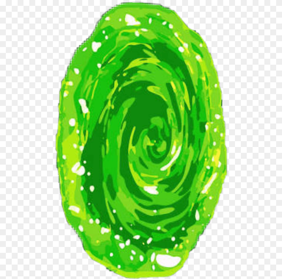 Rick And Morty Green Portal, Accessories, Gemstone, Jewelry, Ammunition Png Image