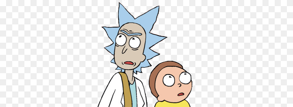 Rick And Morty Have Just Teleported Onto Your Blog Rick And Morty Transparent, Book, Comics, Person, Publication Png