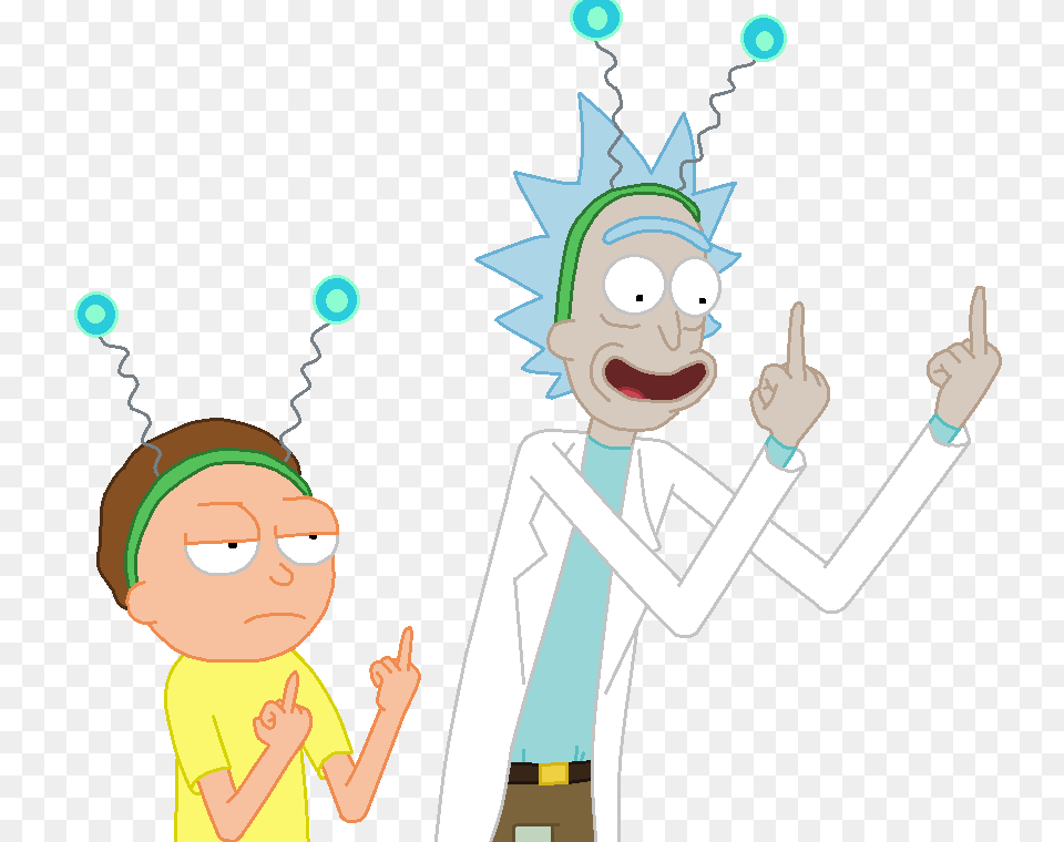 Rick And Morty Hd, Baby, Person, Face, Head Free Png Download