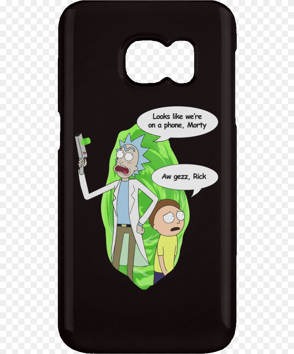 Rick And Morty Looks Like We39re On A Phone Rick And Morty Lockscreen, Book, Comics, Publication, Baby Free Png Download