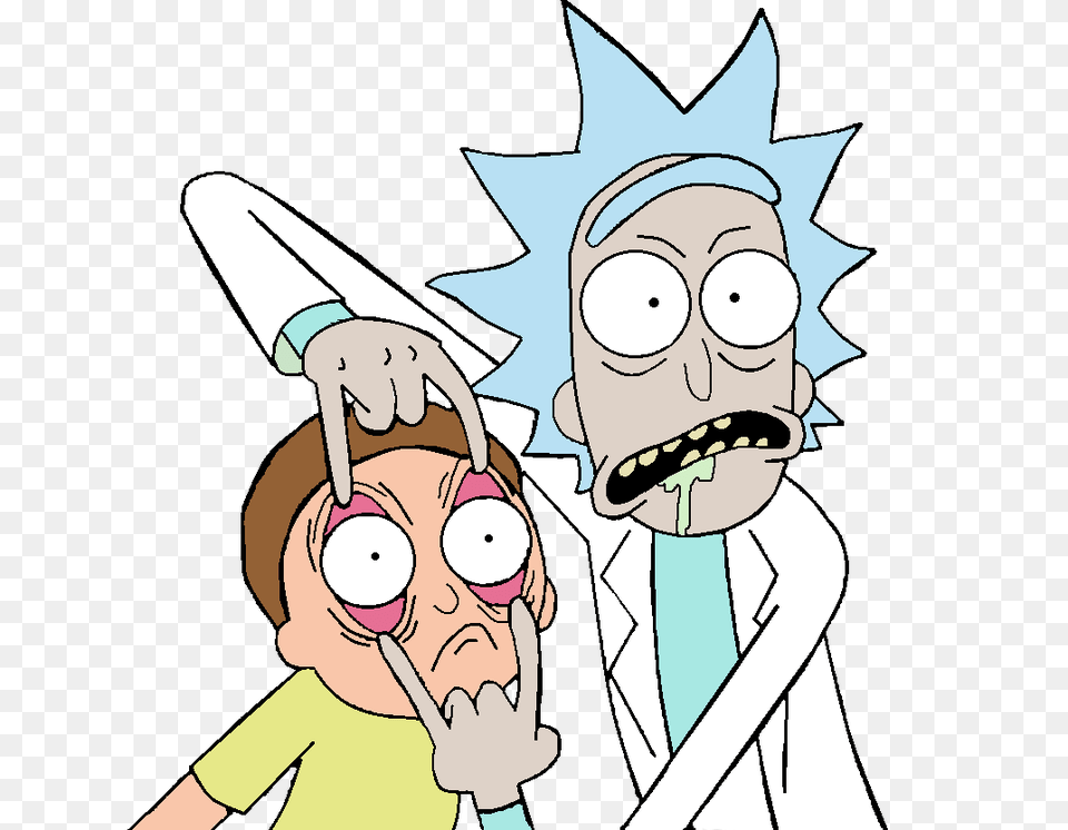 Rick And Morty Monsters Book, Comics, Publication, Face Free Transparent Png