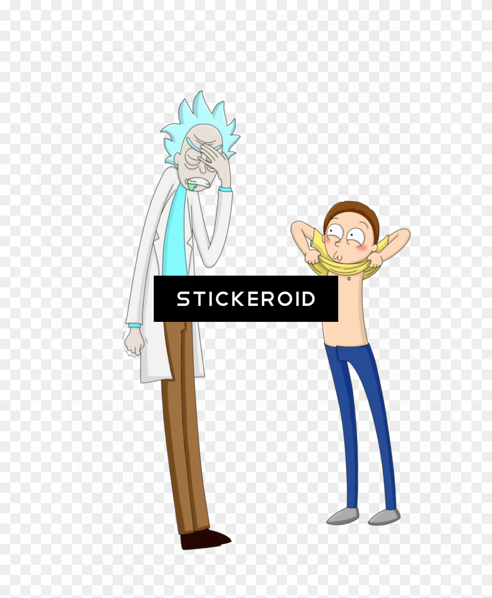 Rick And Morty Pic, Book, Comics, Publication, Person Free Transparent Png