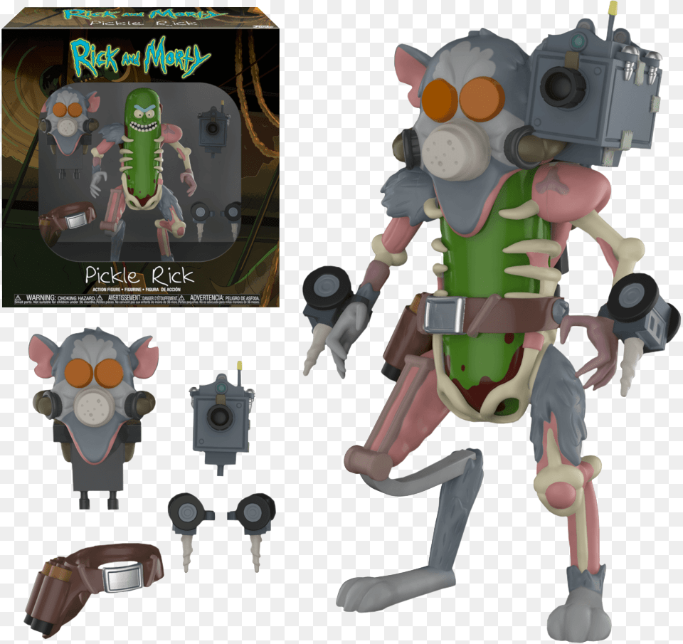 Rick And Morty Pickle Rick, Toy, Robot, Baby, Person Png