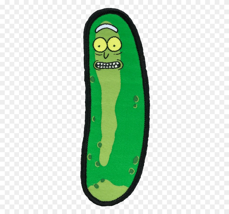 Rick And Morty Pickle Rick Embroidered Patch, Applique, Pattern, Home Decor, Clothing Free Transparent Png