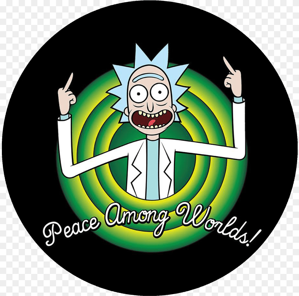 Rick And Morty Pop Grip Rick And Morty Popsocket, Baby, Person, Face, Head Free Png