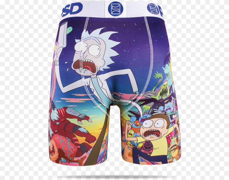 Rick And Morty Psd, Clothing, Swimming Trunks, Baby, Face Free Transparent Png