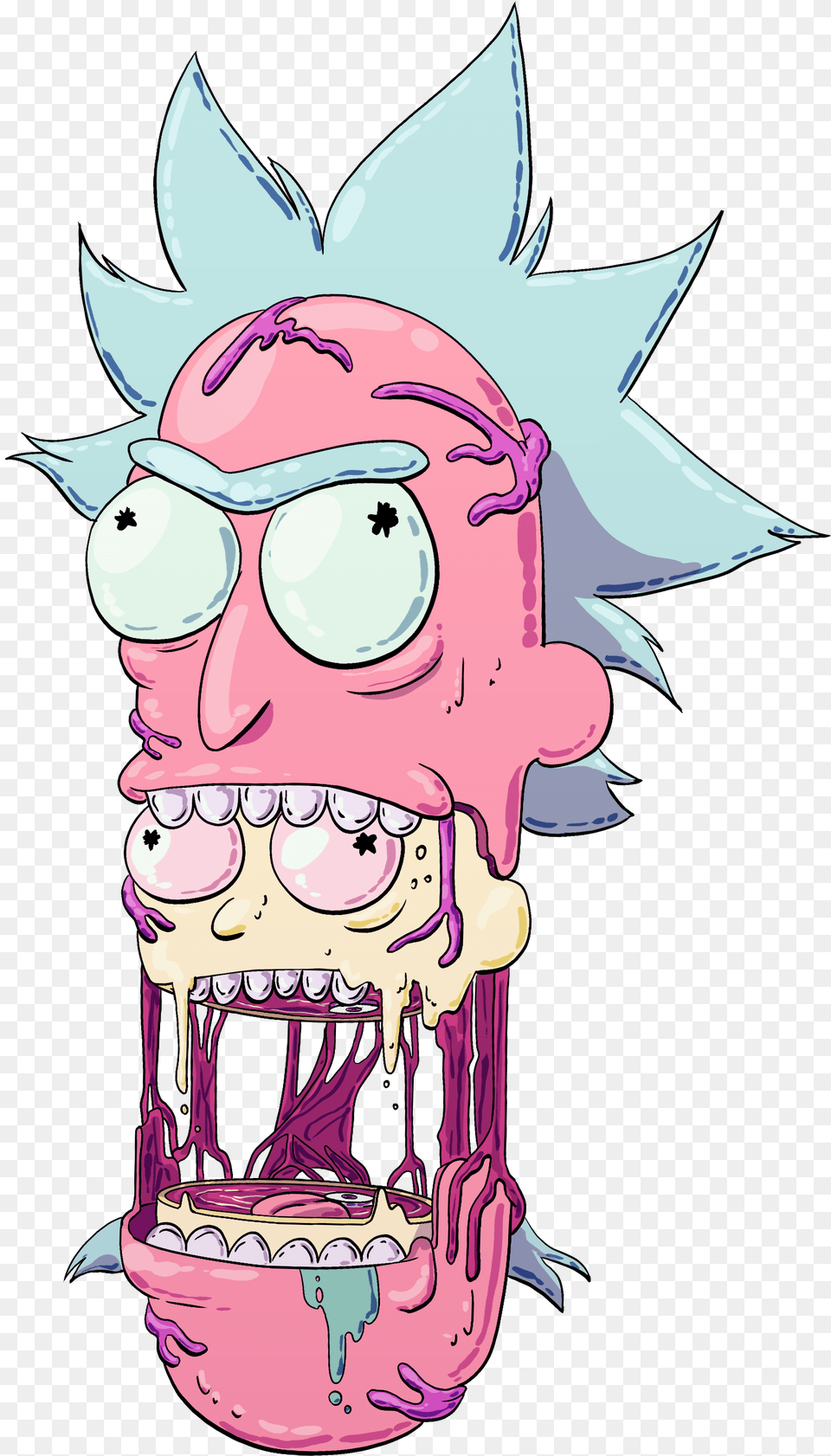 Rick And Morty Rick And Morty, Publication, Book, Comics, Purple Free Png