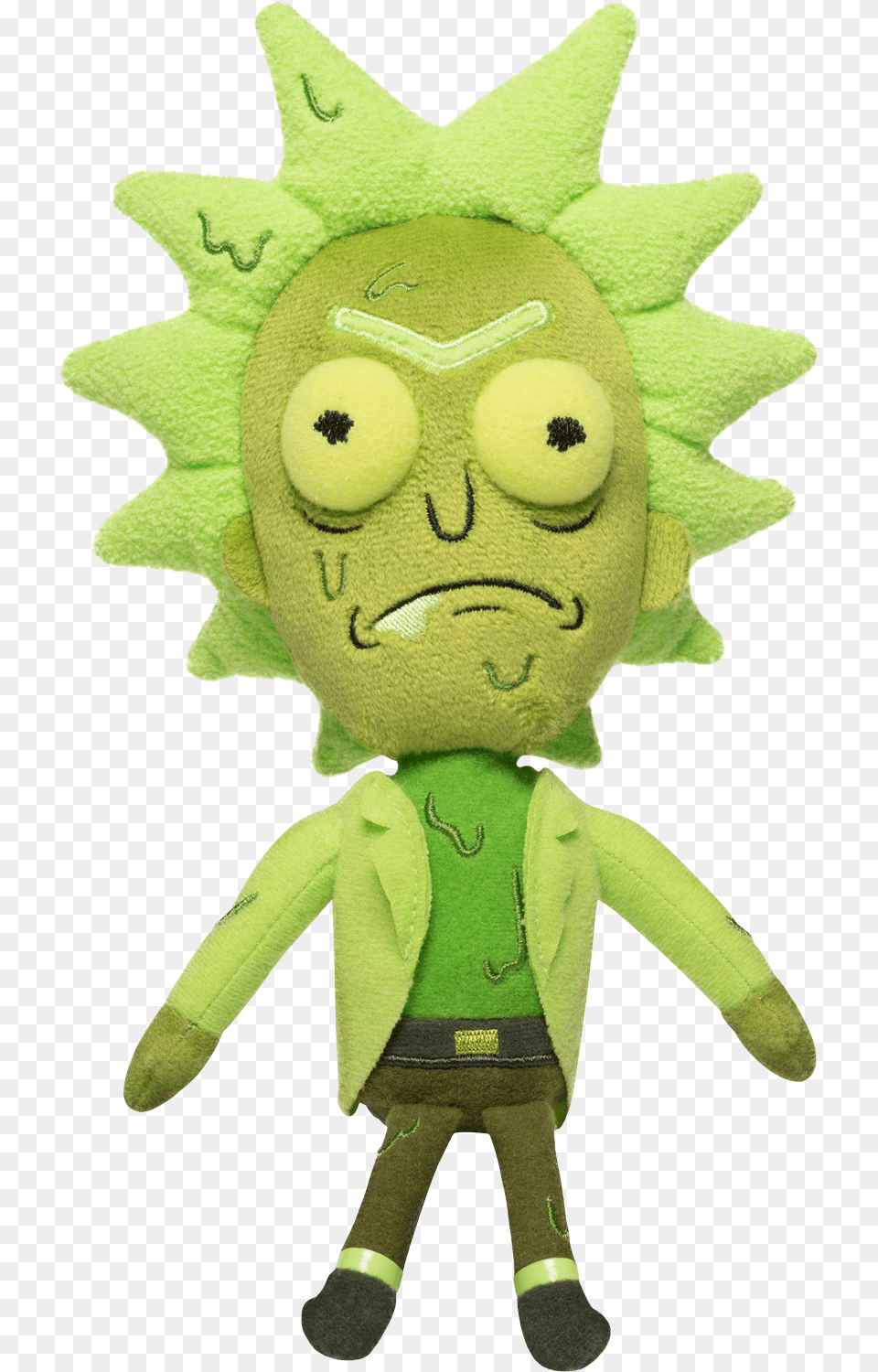 Rick And Morty Rick And Morty Galactic Plushies, Plush, Toy, Green, Ball Free Png