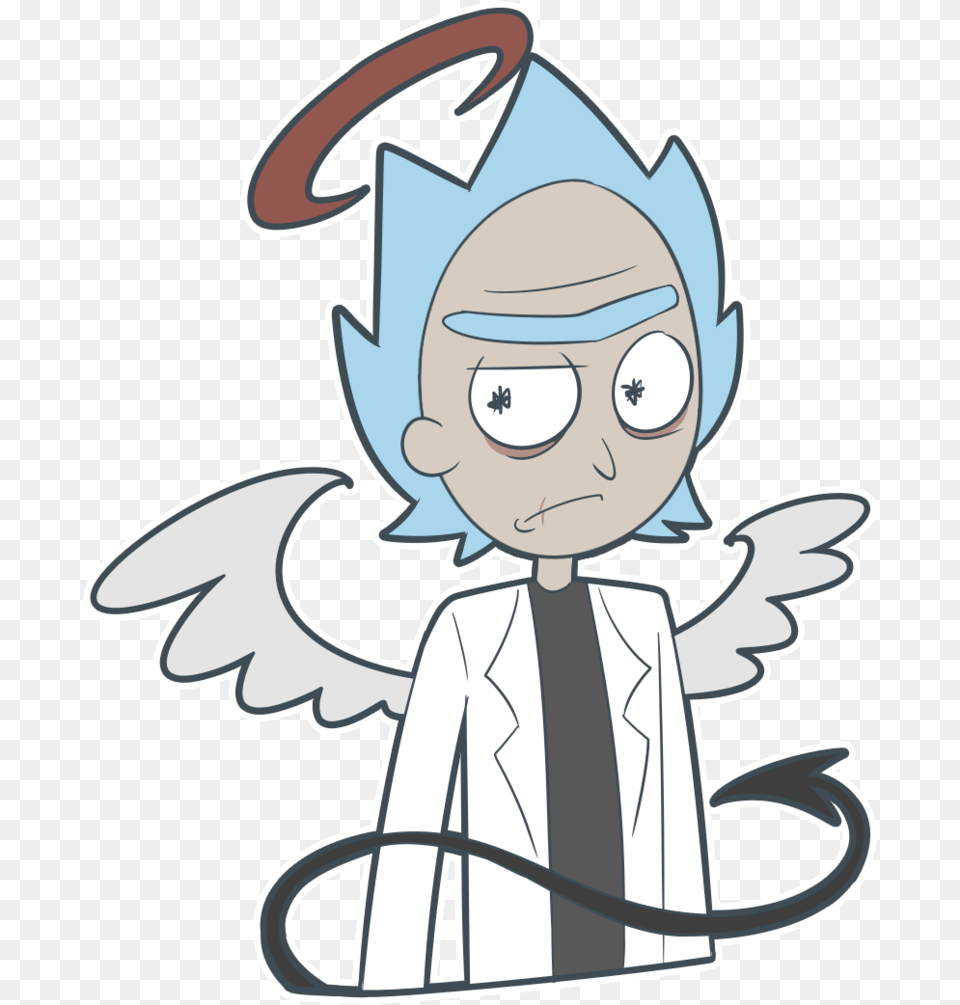 Rick And Morty Rick And Morty Profile, Baby, Person, Face, Head Free Png Download