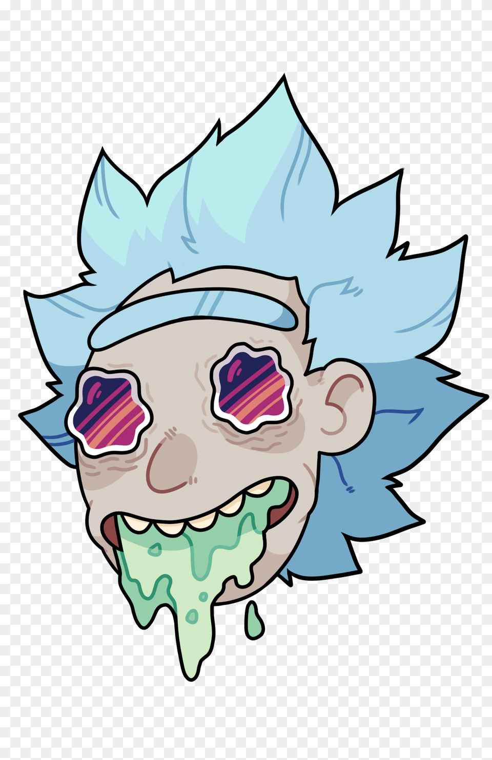 Rick And Morty Rick And Morty Rick And Morty Rick, Art, Baby, Person, Accessories Png