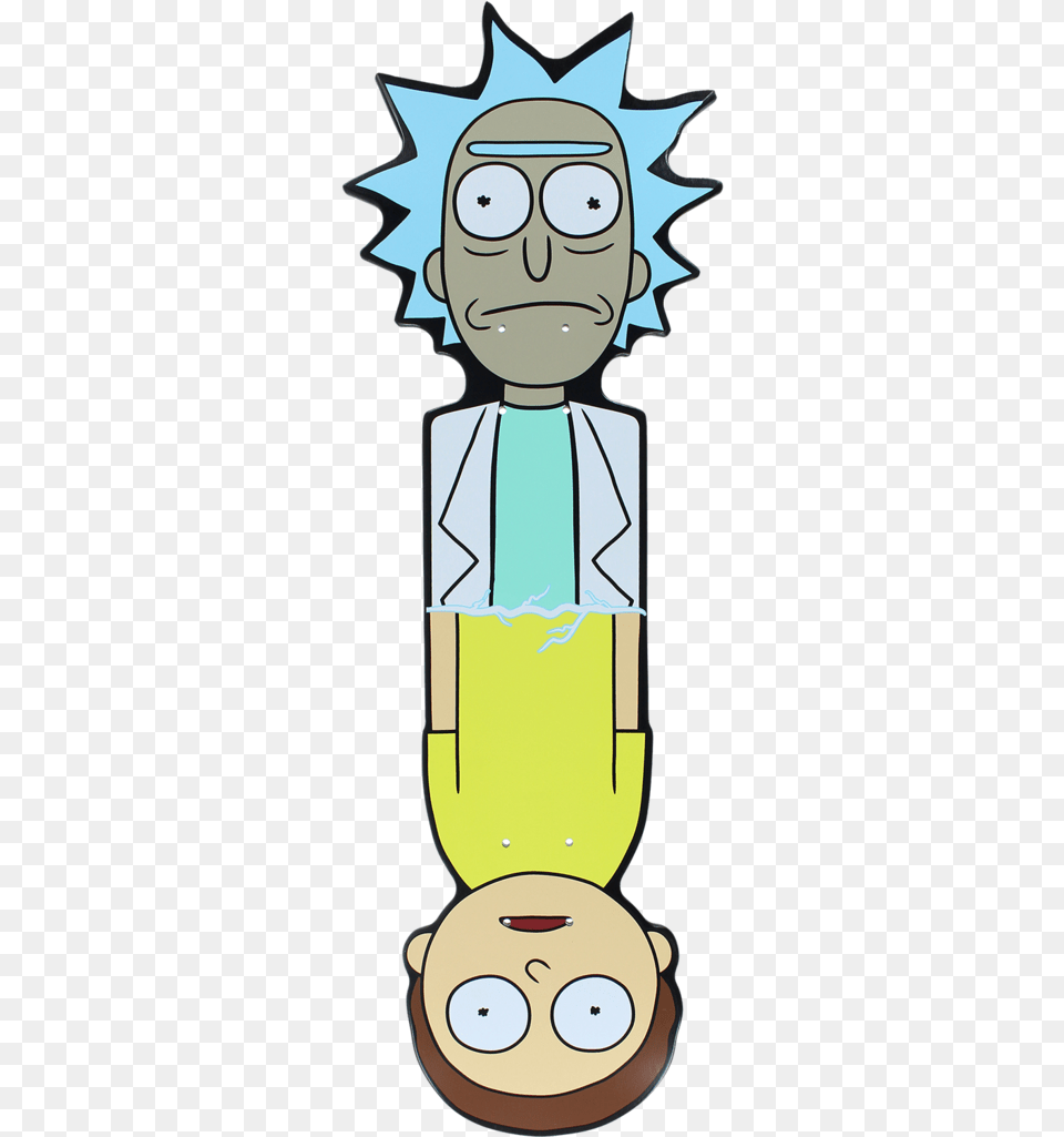 Rick And Morty Skateboard Primitive, Face, Head, Person, Cartoon Free Png Download