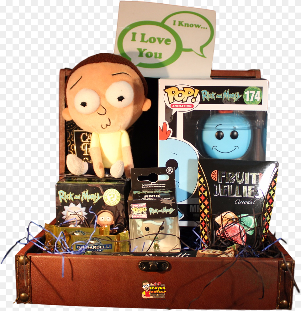 Rick And Morty Spaceship Rick And Morty Easter Basket, Toy, Person, Face, Head Free Png Download