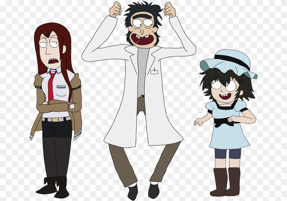 Rick And Morty Steins Gate Rick And Morty, Book, Publication, Comics, Adult Free Transparent Png
