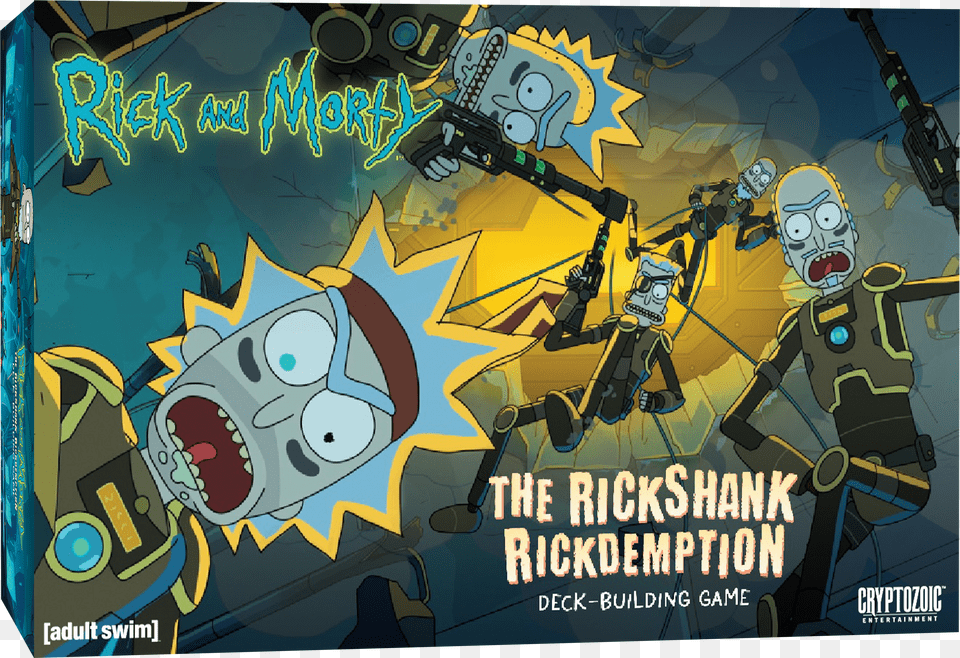 Rick And Morty The Rickshank Rickdemption Deck Building Png