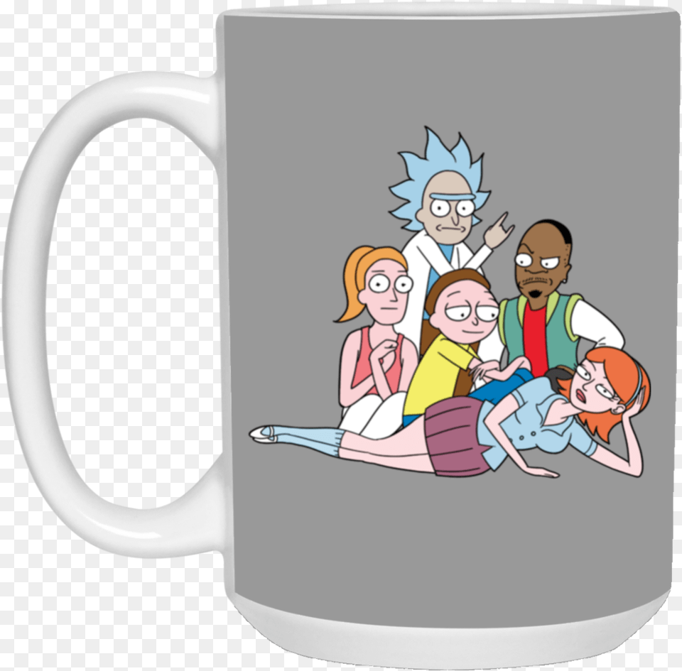 Rick And Morty Tiny Rick Club Mug Cup Gift Superdesignshirt Mug, Baby, Person, Head, Face Png