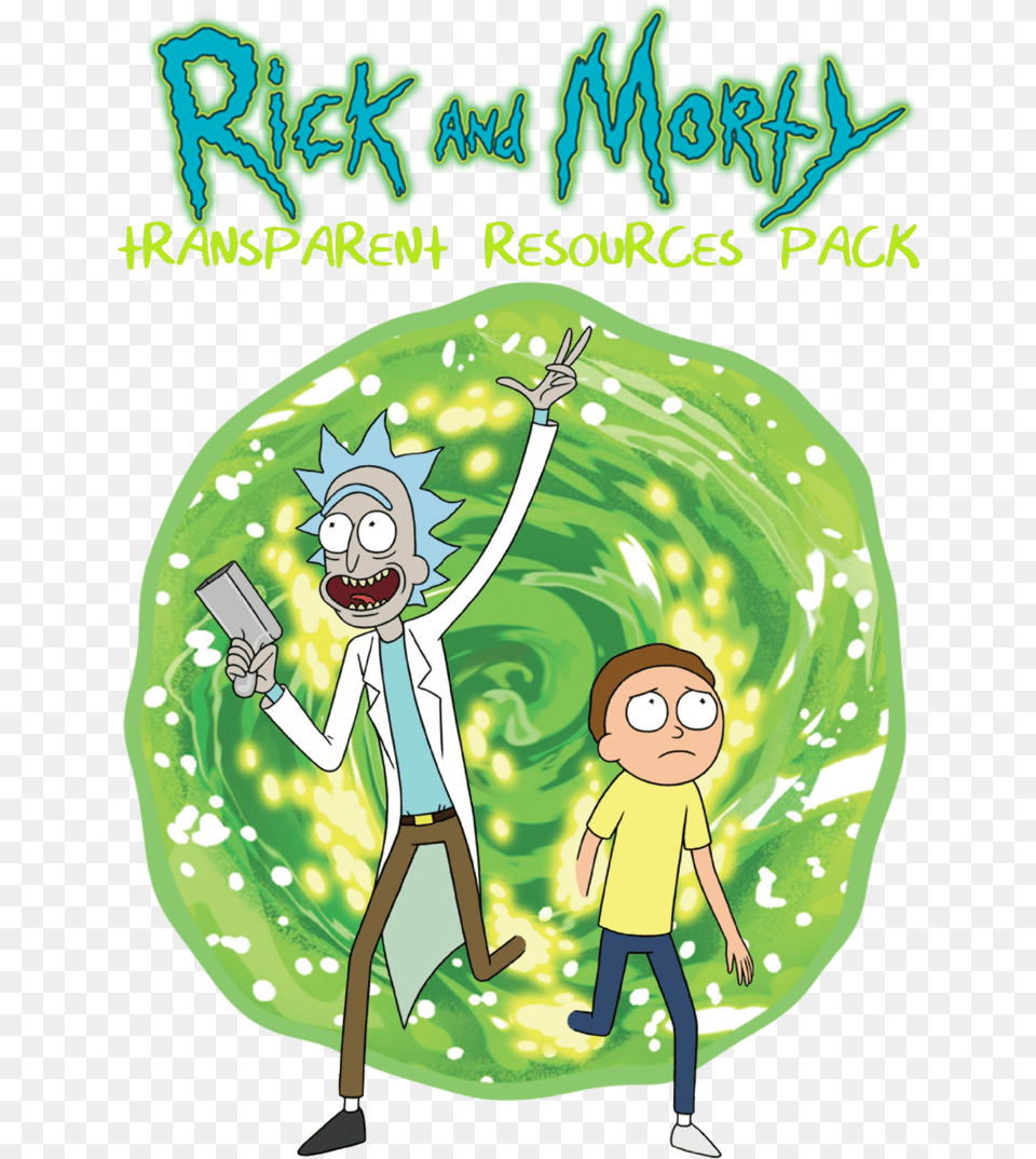 Rick And Morty Picture Freeuse Rick And Morty, Publication, Book, Comics, Person Free Transparent Png