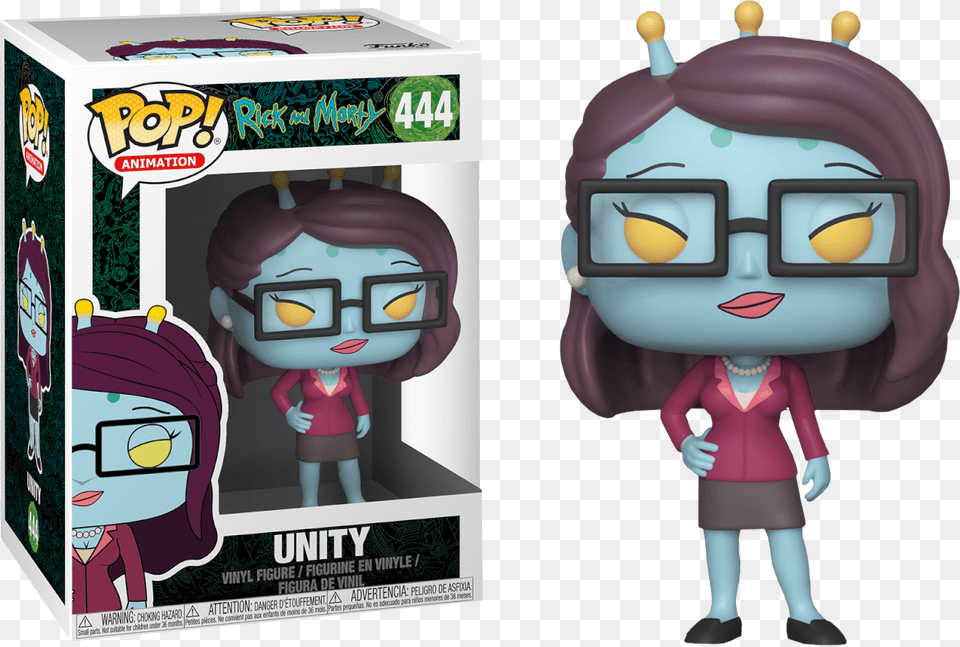 Rick And Morty Unity Funko, Book, Comics, Publication, Person Png Image