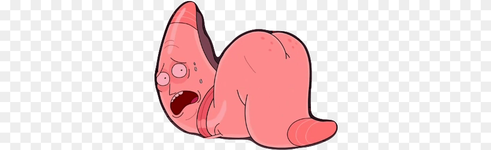Rick And Morty Worm Jerry Gif Free Png Download
