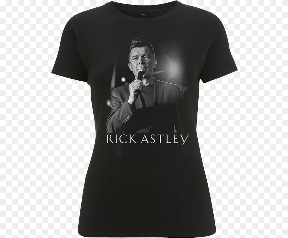 Rick Astley Camisetas Bullet For My Valentine, T-shirt, Clothing, Electrical Device, Microphone Png Image